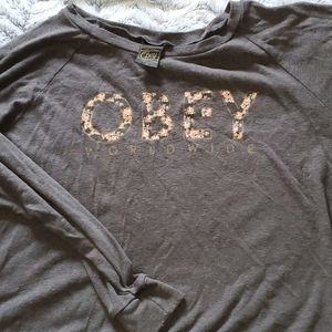 OBEY crew shirt